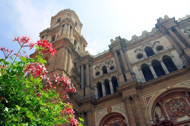 Catedral-Malaga-flores