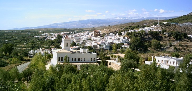 Laujar de Andarax Almería vista pueblo 2