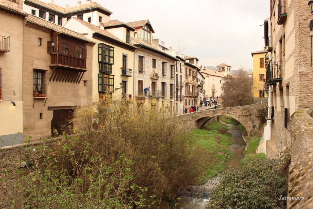 Puente en Paseo de los Tristes, Granada