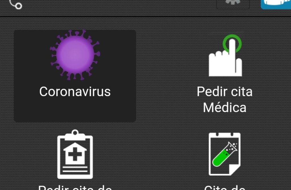 Información sobre el coronavirus en la app de Salud Responde