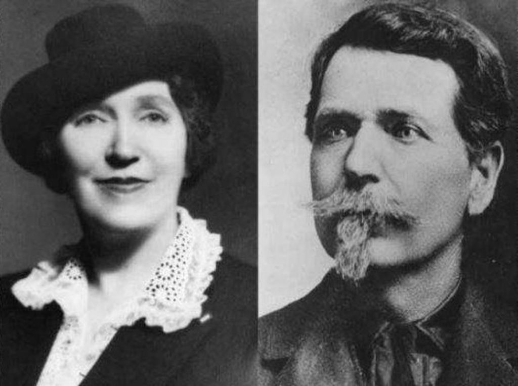 Sonora Smart Dodd y su pardre Henry Jackson Smart