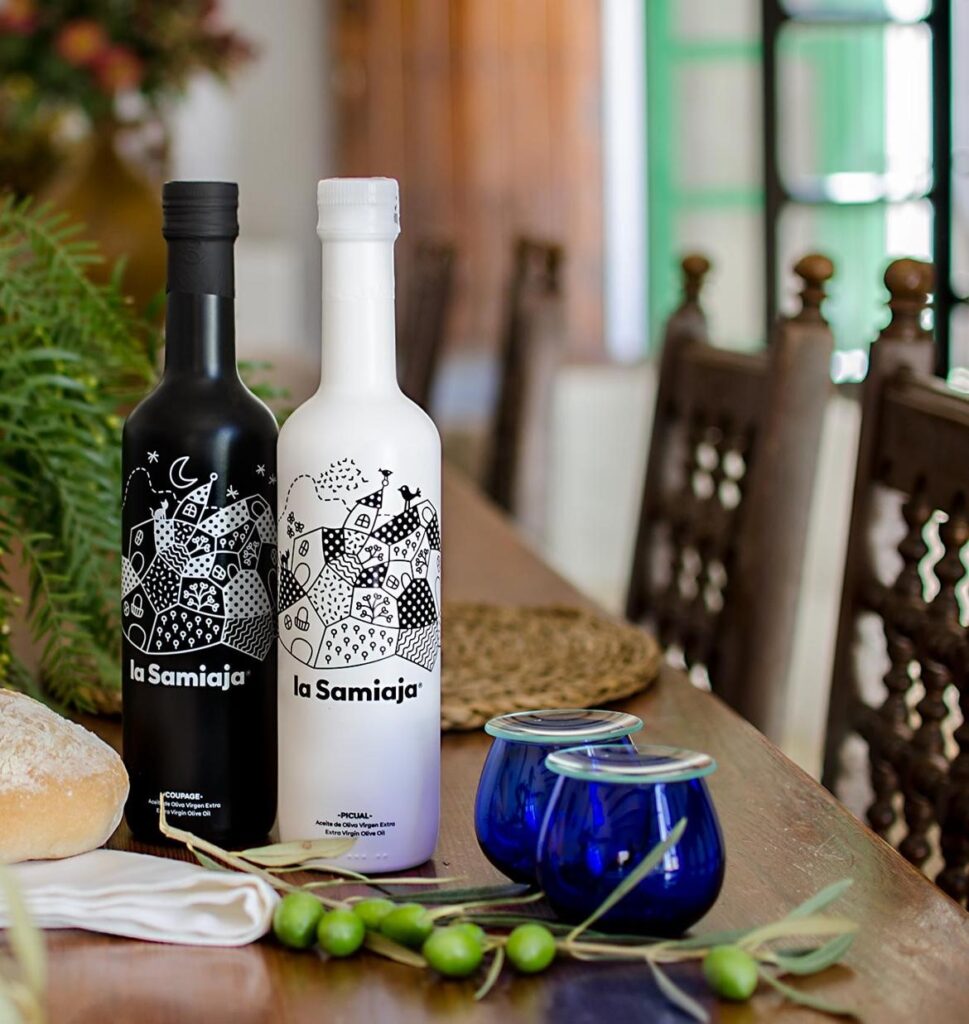Botella de AOVE de La Samiaja