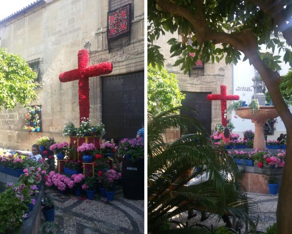 Cruz de mayo de la Plaza de San Andrés en Córdoba