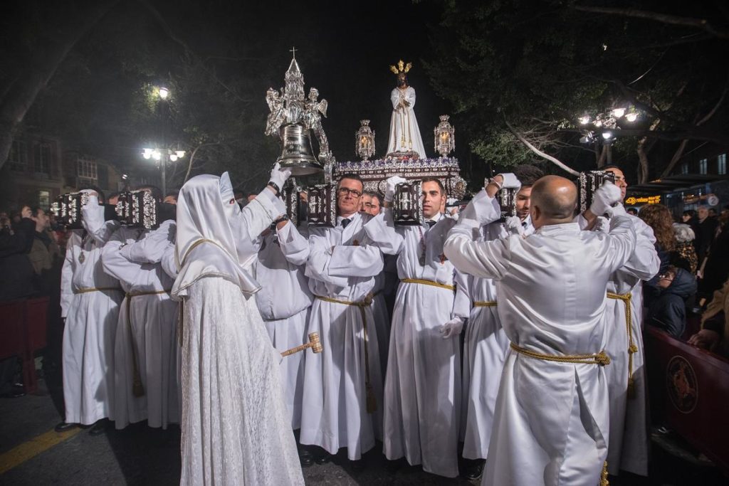 Trono del Cautivo en la Semana Santa de Málaga